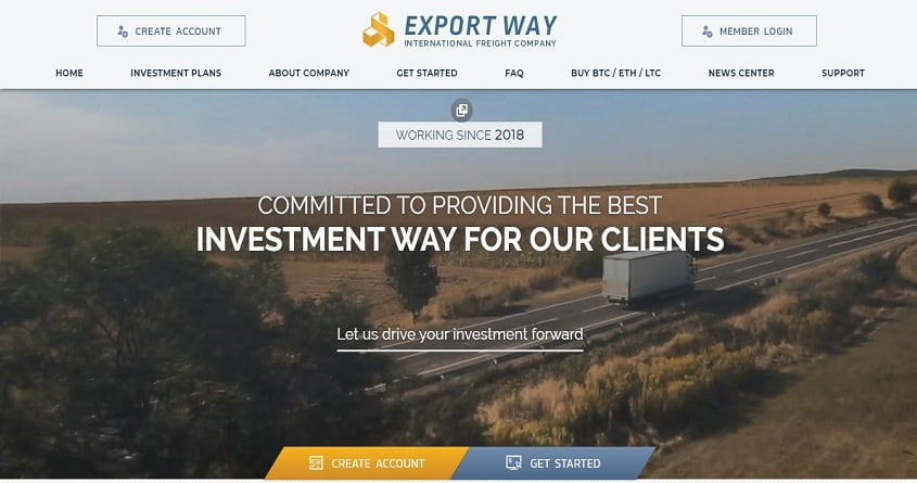 ExportWay обзор проекта c неограниченным доходом от ТОП админа, отзывы exway.pro. Страховка 250$ (Прекратил работу)