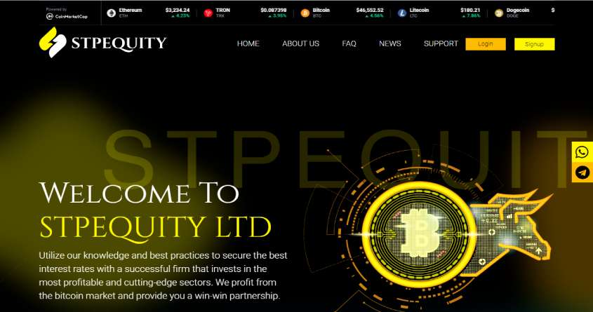 Stpequity: обзор инвестиционного проекта, отзывы об stpequity.com. Плачу рефбек 2%(Прекратил работу)