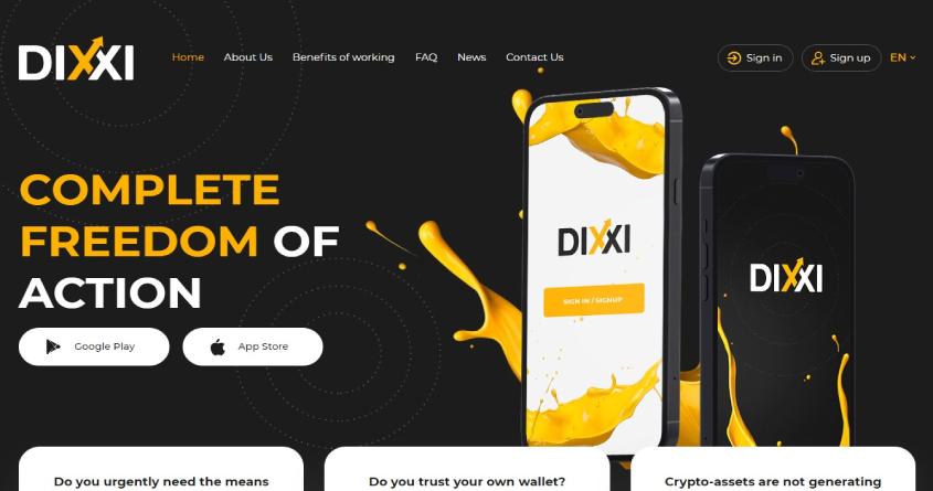 Dixxi: обзор хайп проекта, отзывы о dixxi.net. Плачу рефбек 5%